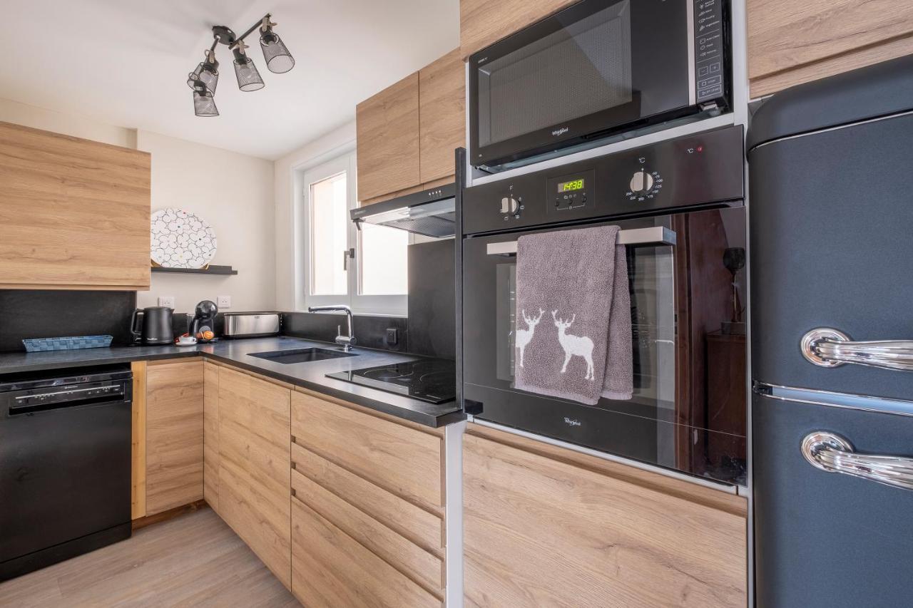 L'Appart 52, Magnifique Duplex En Plein Coeur De Chamonix-Mont-Blanc Dış mekan fotoğraf