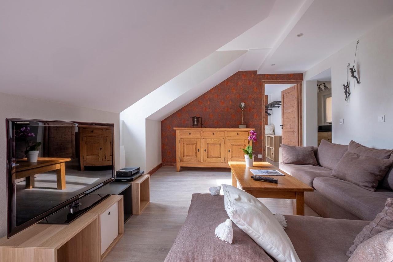 L'Appart 52, Magnifique Duplex En Plein Coeur De Chamonix-Mont-Blanc Dış mekan fotoğraf