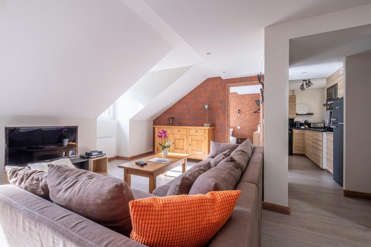 L'Appart 52, Magnifique Duplex En Plein Coeur De Chamonix-Mont-Blanc Dış mekan fotoğraf