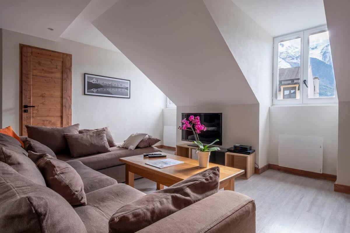 L'Appart 52, Magnifique Duplex En Plein Coeur De Chamonix-Mont-Blanc Dış mekan fotoğraf