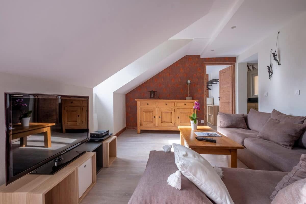 L'Appart 52, Magnifique Duplex En Plein Coeur De Chamonix-Mont-Blanc Dış mekan fotoğraf